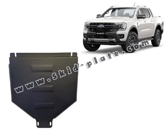 Steel automatic gearbox skid plate for Ford Ranger