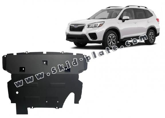 Steel skid plate for Subaru Forester 5