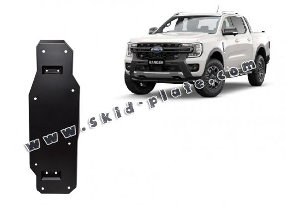 Steel fuel tank skid plate  for Ford Ranger (MB3G9A147CF; 2643728)