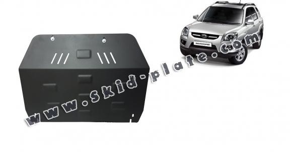 Steel skid plate for Kia Sportage