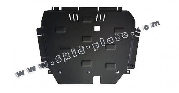 Steel skid plate for Toyota Prius