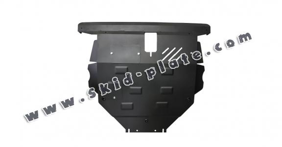 Steel skid plate for Toyota Prius