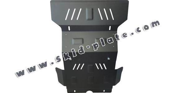 Steel skid plate for Toyota Hilux