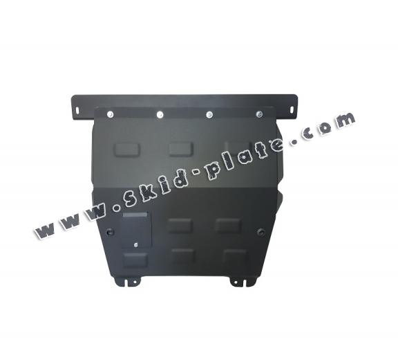 Steel skid plate for VW Lupo