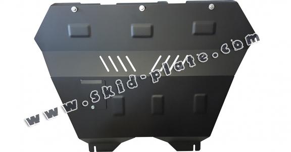 Steel skid plate for the protection of the engine and the gearbox for Citroen Jumpy