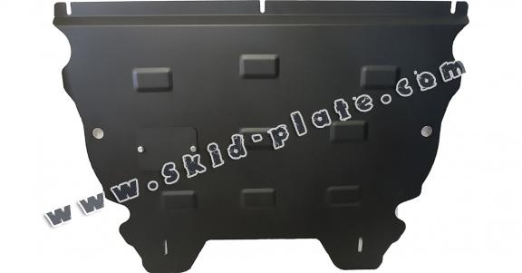 Steel skid plate for the protection of the engine and the gearbox for Ford Edge