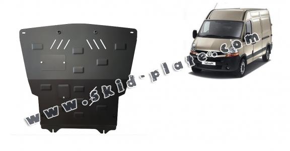 Steel skid plate for Renault Master 2