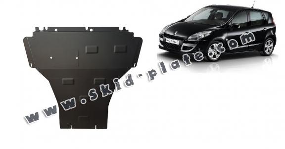 Steel skid plate for Renault Scenic 3