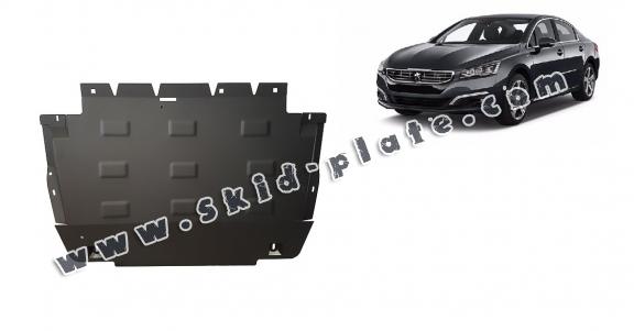 Steel skid plate for Peugeot 508