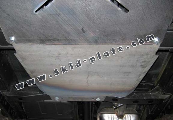 Steel skid plate for the protection of the engine and the radiator for Kia Sorento