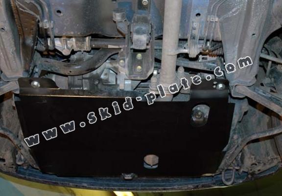 Steel skid plate for Subaru Justy