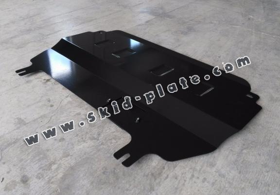 Steel skid plate for Citroen DS3