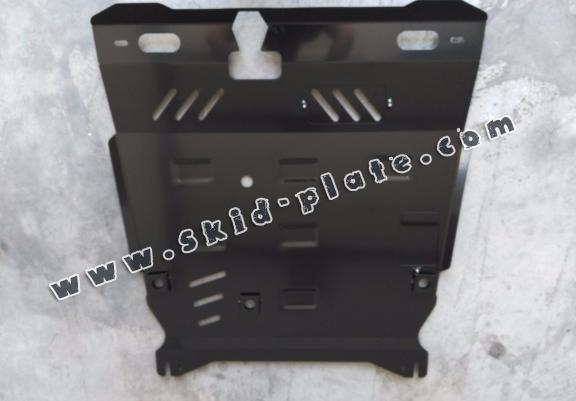 Steel skid plate for the protection of the engine and the gearbox for Mitsubishi Lancer