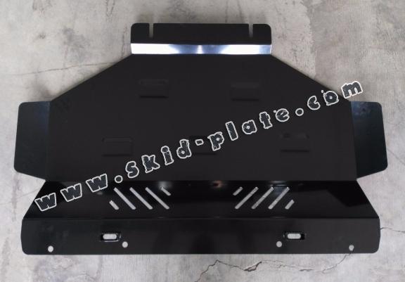 Steel skid plate for Subaru Forester 3