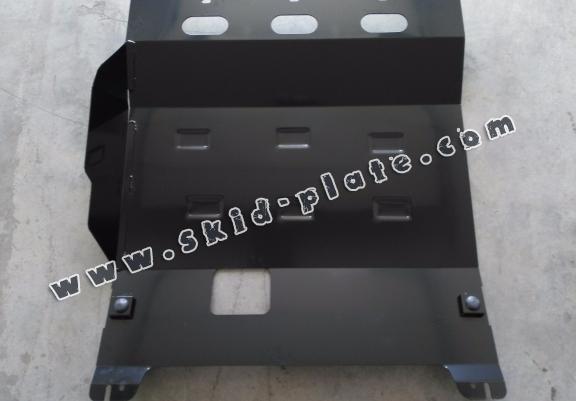 Steel skid plate for Fiat Ducato