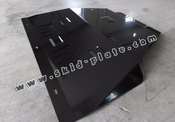 Steel skid plate for the protection of the engine and the gearbox for  Citroen Xsara