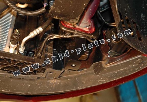 Steel skid plate for Ford Transit Courier