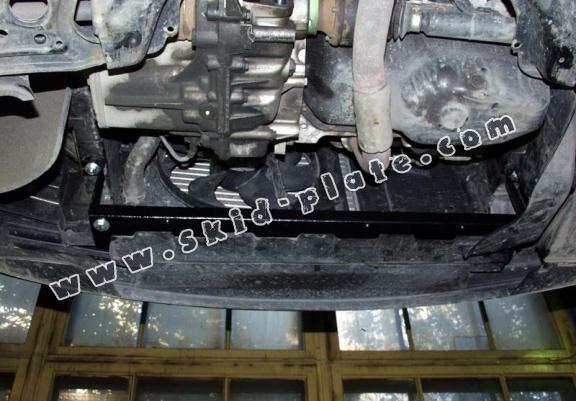 Steel skid plate for VW Lupo