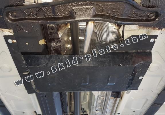 Steel DPF skid plate  for Dacia Duster