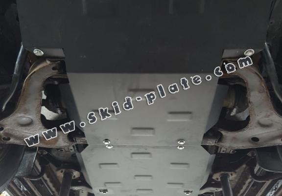 Steel skid plate for the protection of the engine and the radiator for Mitsubishi Pajero Sport 1