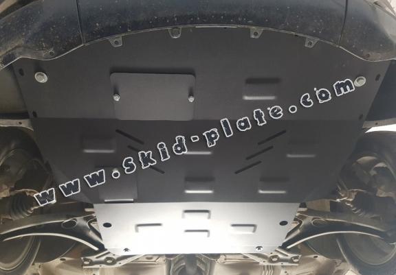 Steel skid plate for the protection of the engine and the gearbox for Smart ForFour petrol