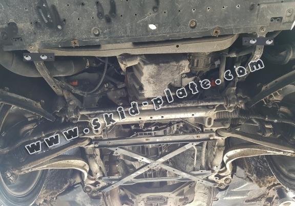 Steel skid plate for Audi A4 B8, diesel