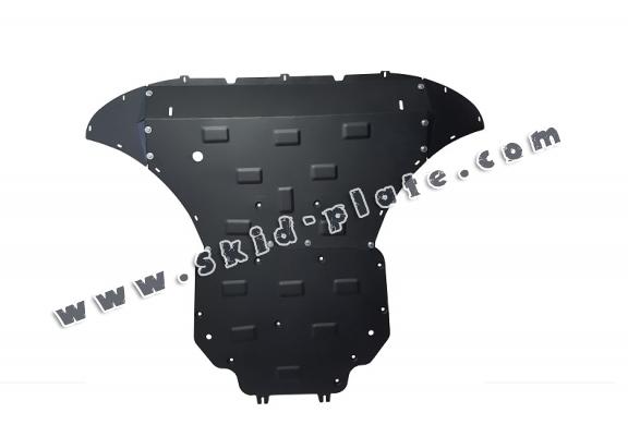 Steel skid plate for Audi Q8