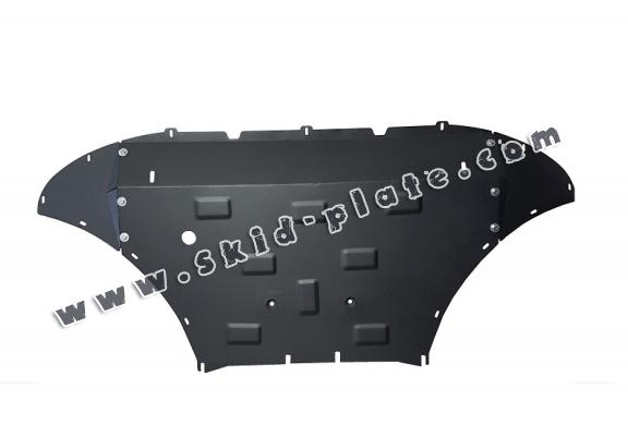 Steel skid plate for Audi Q8