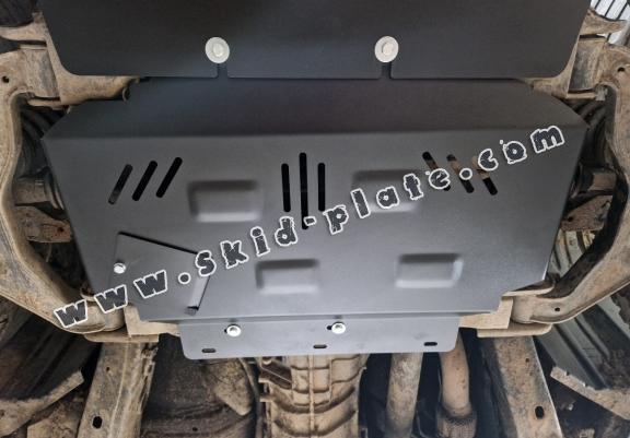 Steel skid plate for Nissan Pathfinder