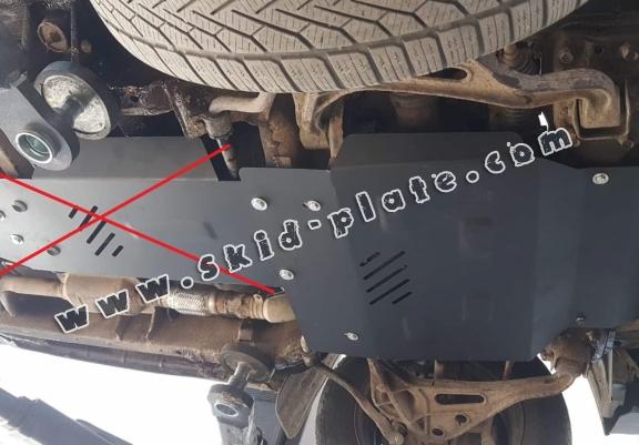 Steel skid plate for Chevrolet Tracker