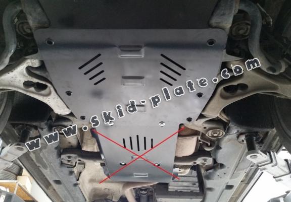 Steel skid plate for Audi Q7