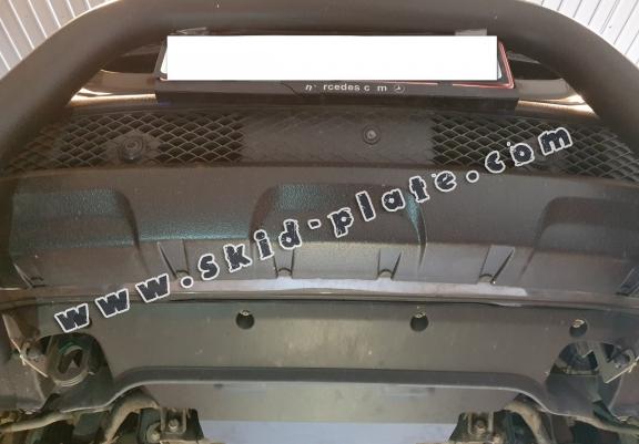 Steel radiator skid plate for Mercedes X-Class